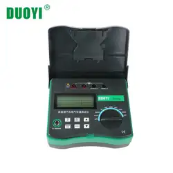 DUOYI DY4106 автомобильная электрическая цепь сопротивление Электрический тестер автомобиля тесты микроомметр сопротивление er с термометры