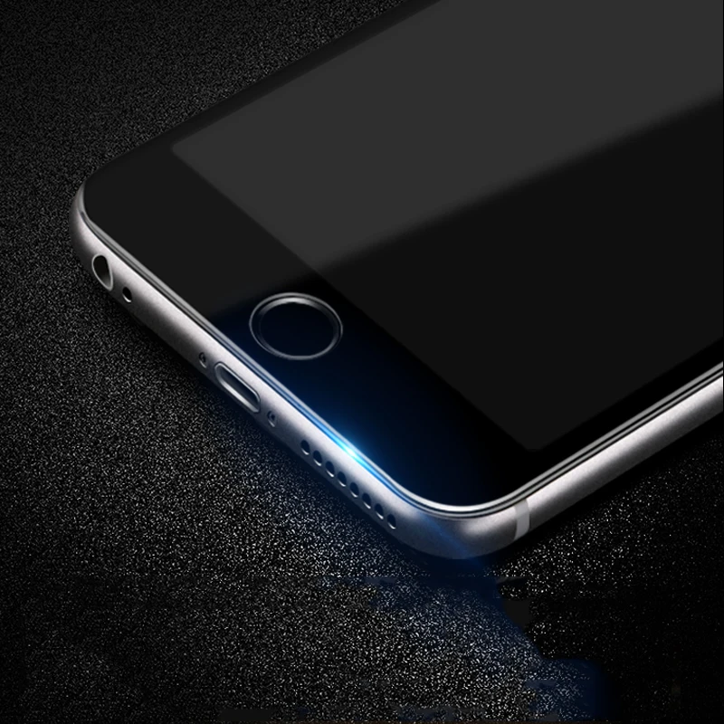9D изогнутый край Полное покрытие закаленное стекло для iPhone 7 8 6 6S Plus защита экрана