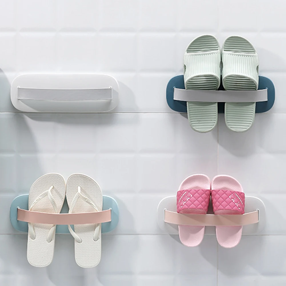 Водонепроницаемая полка для обуви в гостиную, полка для тапочек, подвесная вешалка,, для дома, ванной комнаты, настенный, полипропиленовый, для двери, крыльца