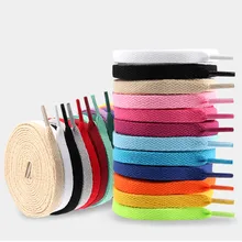 120 см/47 ''плоские кружева полиэстер хлопок повседневные шнурки 9 мм ширина обуви кружева шнурки для спортивной обуви