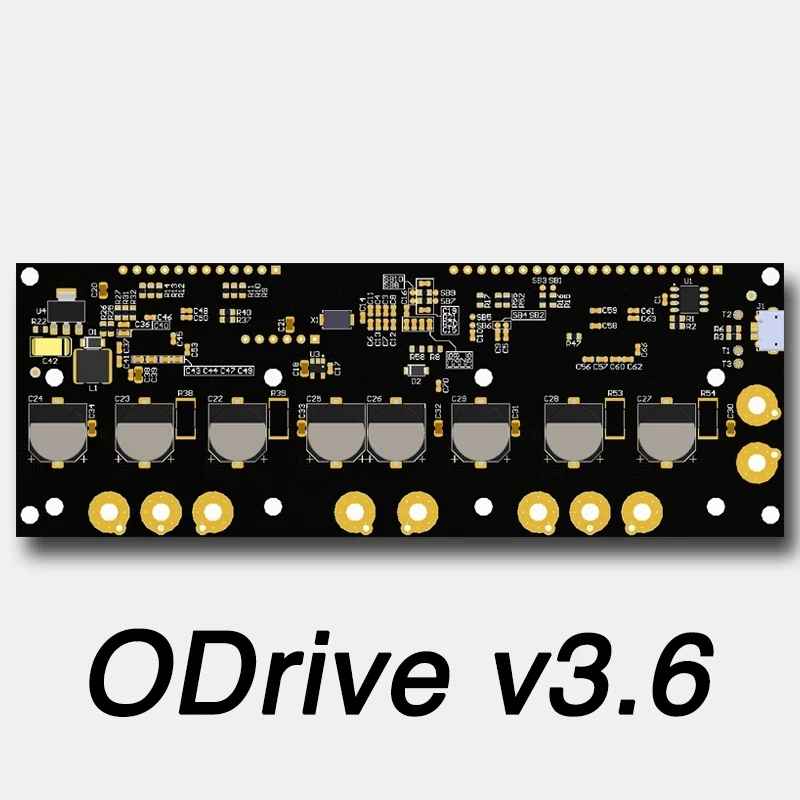 US $101.52 ODrive36 FOC BLDC AGV Servo Dual Motor Controller High Power Development Board ODrive 36