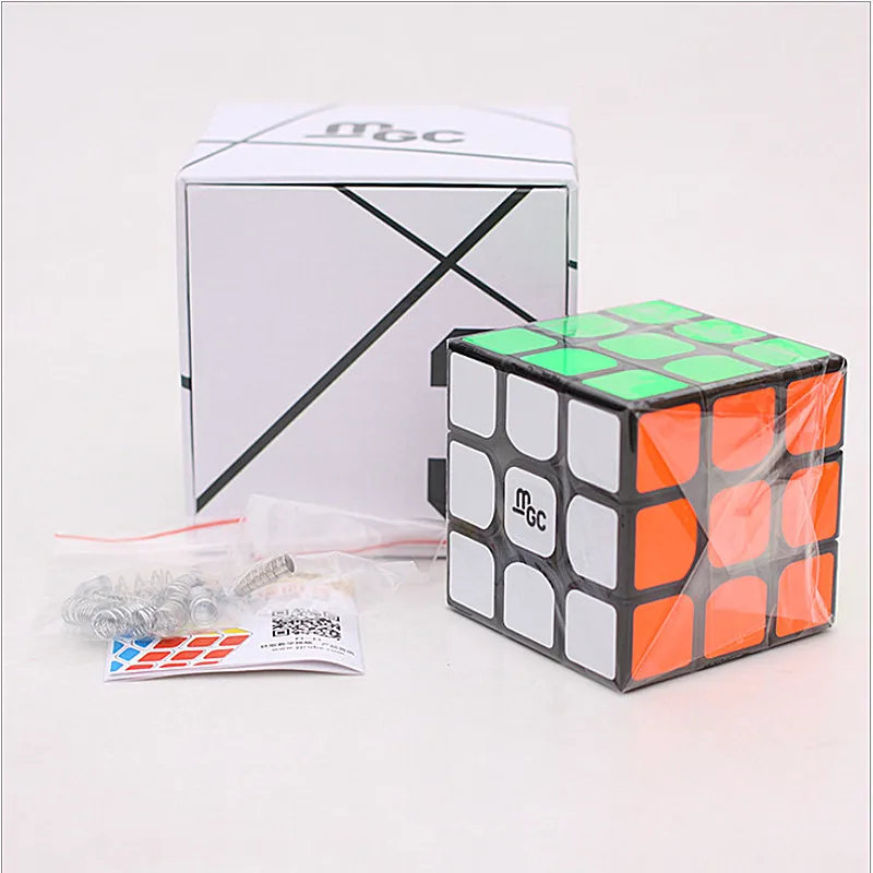 Yongjun MGC Магнитный 3x3x3 скоростной куб MGC V1 м 3x3 головоломка волшебный куб головоломка игрушка Guanlong MGC 3x3 Магнитный Профессиональный Кубик Рубика