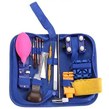 

126Pcs Watch Repair Tool Kit Case Opener Band Cross Screwdriver Watch Repair Kit Tool Set Remover Opener Watchmaker Watches Tool