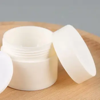 

Plastic Empty Makeup Jar Pot 10g/15g/30g/50g/80g Refillable Container Travel White Cream Lotion Bottles Cosmetic Face P1K4