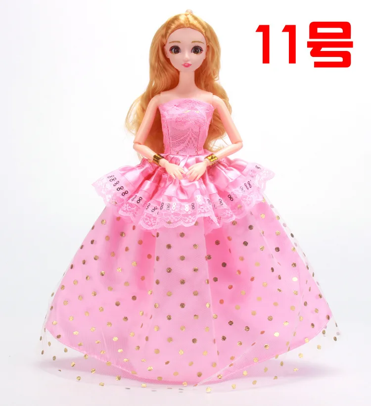 Кукла Одежда Аксессуары для детской куклы 30 см Bjd Кукла одежда свадебное платье ручной работы Принцесса Вечерние платья юбка подарки для девочки DIY игрушка носки для девочек гольфы для девочек куклы лол мешок для об