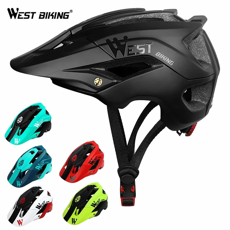 Велосипедный шлем WEST BIKING для мужчин и женщин легкая дышащая Спортивная горного