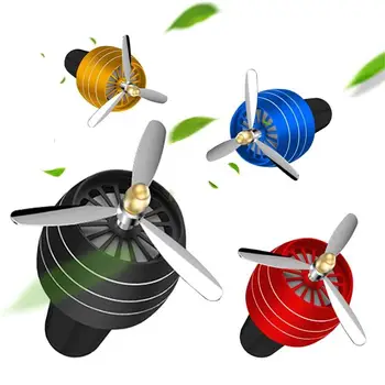 

Air Freshener Little Tree Fashion Car Outlet Aromatherapy Propeller Air Freshener Vent Clip Solid Perfume Diffuser Car Parfum