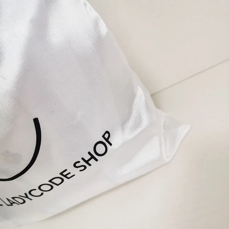 Сатиновый мешочек для волос упаковка ювелирных украшений пакеты хранения