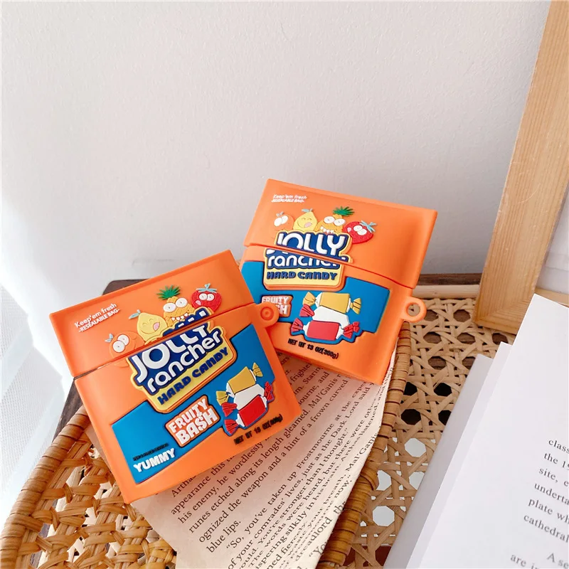 3D Luxury Earphone Case For AirPods 1 2 3 Pro sweet sugar chocolate Potato Chips soft silicone Wireless Headset bluetooth case 3D Luxury Earphone Case For AirPods 1 2 3 Pro sweet sugar chocolate Potato Chips soft silicone Wireless Headset bluetooth case