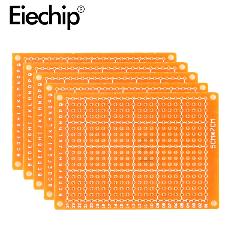 20 шт./лот универсальная печатная плата 5x7 7x9 9x15 12x18 для Arduino Электронная медная