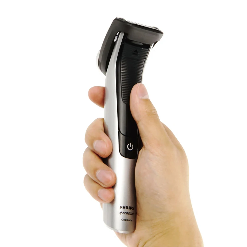 Philips QP6520 OneBlade Pro электрическая бритва оригинальная перезаряжаемая с скользящим покрытием и двухсторонним лезвием поддержка влажной и сухой