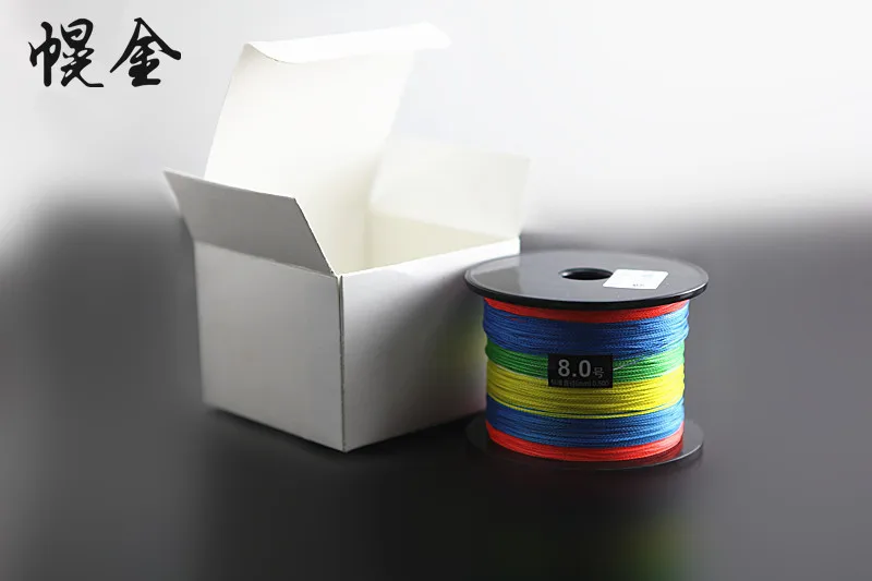

Dyneema 8 Series Five-color Ten M Yi Se 500 M Fishing Line PE Line Anti-Bite Wear-Resistant Lure Line