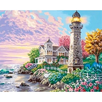 

5D Diy Full Diamond Painting Flower Landscape Diamond Painting Cross Stitch Diamond Embroidery Mosaic Home Decoration 30x50cm