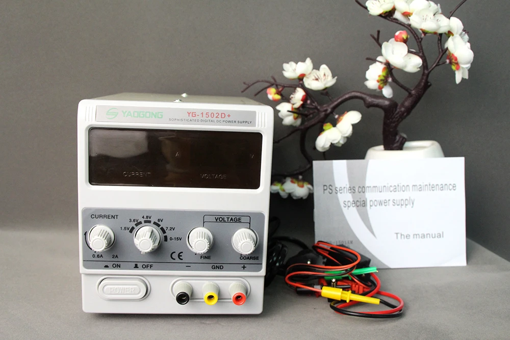 GGGarden 1502D DC Power Supply LED Display Mobile Phone Repair Power Test Regulated