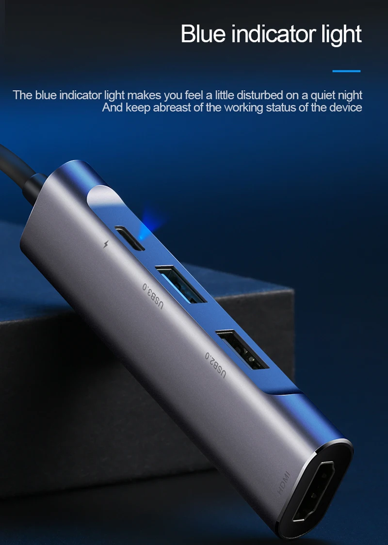 4 в 1 usb-хаб type-C концентратор адаптер к HDMI PD порт конвертер для MacBook Pro type C концентратор для huawei P20 mate 20 Pro 3,1 концентратор