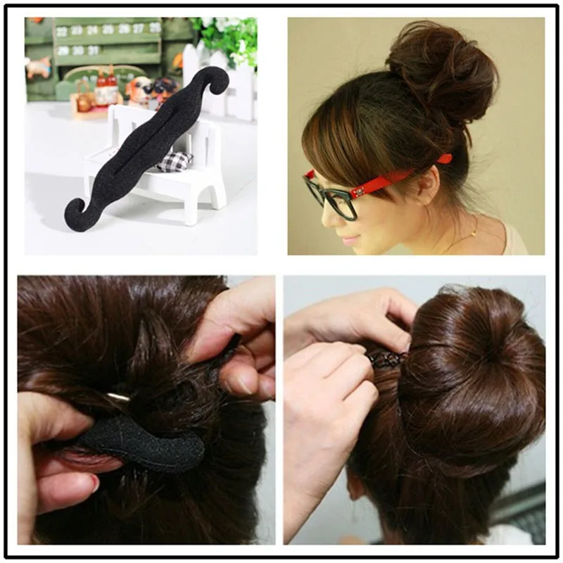 Magic Hair Styling Twist Styling Bun Hairpins Hairdisk Meatball Head Rubber Clip Hair Accessories For Women Hair Braiding Tool