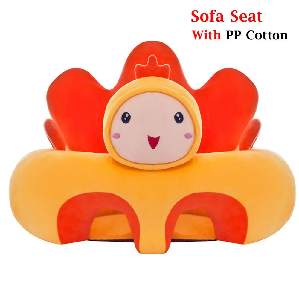 Sofa Seat 04 Детские диванные сиденья Поддержка новорожденный младенец учится сидеть креативный диван стул мягкое анти-падение сиденье для малыша гнездо пуховка с хлопком - Цвет: Sofa Seat 04