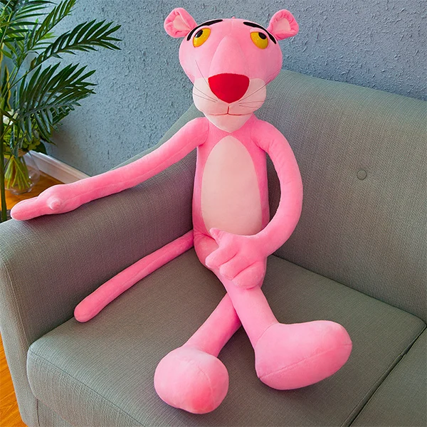 С фабрики Мягкая игрушка "Розовая пантера" игрушка в Корейском стиле для девочек сердце Розовая пантера кукла для сна с подушкой для подружки подарок - Цвет: NO 1
