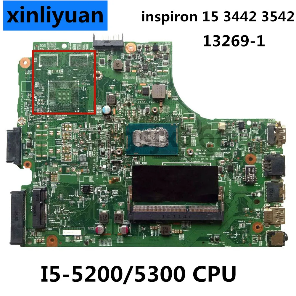 

CN-0THVGR thvgr 0thvgr для dell inspiron 3442 3542 3543 материнская плата для ноутбука 13269-1 fx3mc I5-5200/5300 cpu 100% Full te