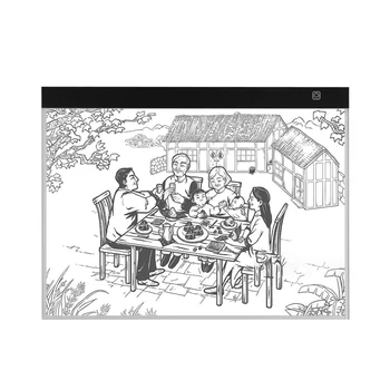 

A3 LED Light Box Tracer USB Powered Tracing Light Pad Board 3 Level Adjustable Brightness for Artists Drawing Sketching Tracing