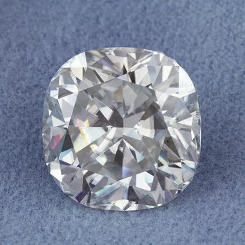

Lab Grown Moissanite D Color 2.5 Carat 8*8mm Cushion Cut VVS 3Excellent Gemstones Look Like Diamond For Ring Bracelet Necklace