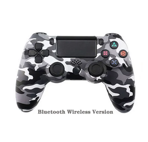 Беспроводной Bluetooth/USB проводной джойстик для PS4 контроллер подходит для playstation 4 консоль для Dualshock 4 геймпад для PS4 консоли - Цвет: Bluetooth version 5