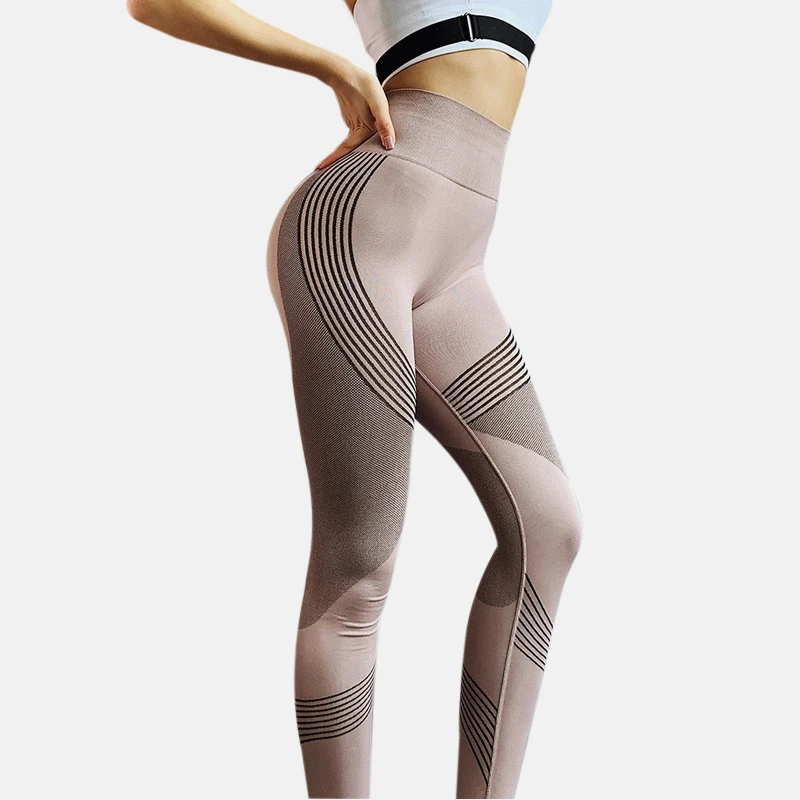 New Woman Fitness Leggings Running Pants Energy Seamless Leggings Gym Girl Leggins High Waist Push Up Sport Workout Gymwear
