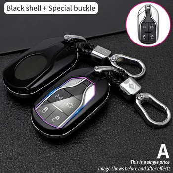 Carbon Fiber Car Smart Key Cover Case Fob For Maserati Levante Ghibli Quattroporte GT Granturism GranCabrio Protect Shell