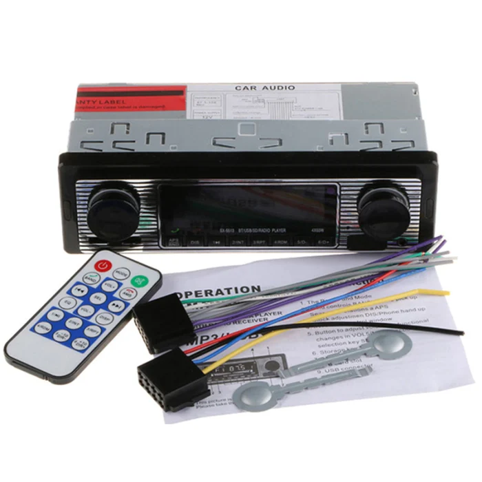 Bluetooth Радио MP3 музыкальный плеер USB AUX Стерео Аудио FM LCD Экран дисплея TD326