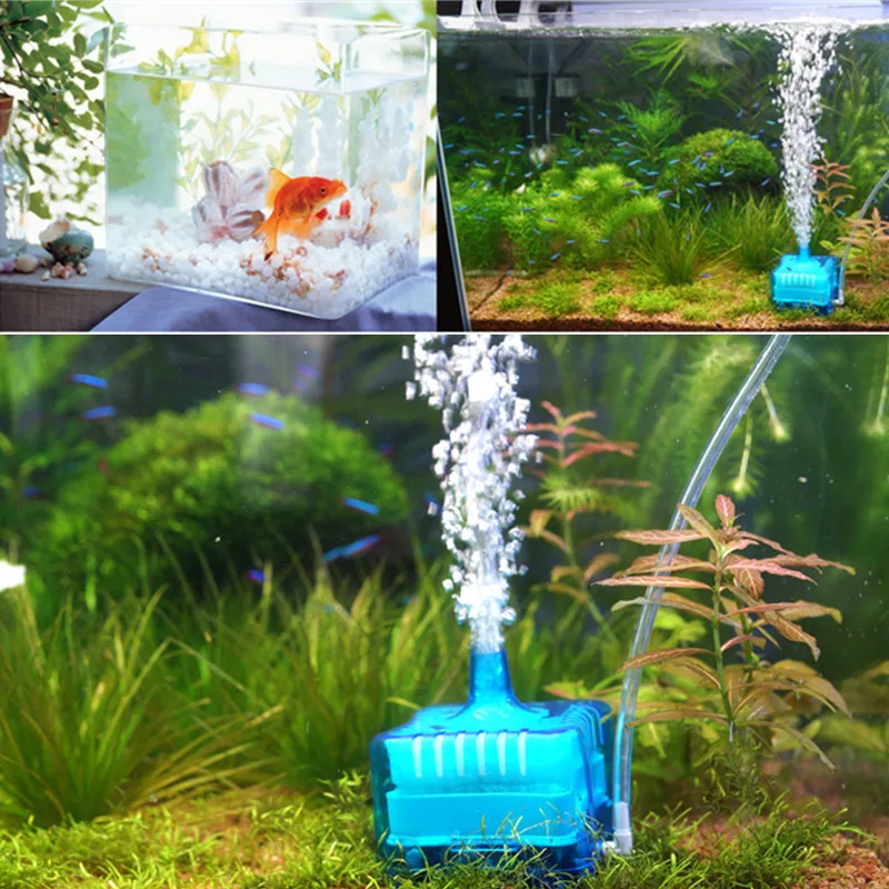 Aquarium Air Pump Fish Tank Mini Compressor Single Double Outlet Check Valve Tube Aquatic Accessories aquarium air pump fish tank oxygen pump aquarium accessories aquarium air pump accessories aquarium check valve