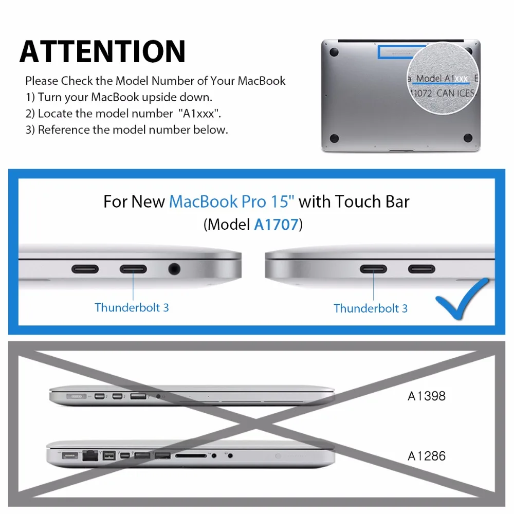 Защита экрана для MacBook Pro 15 дюймов 2019 модель A1707/A1990 HD пленка с гидрофобным