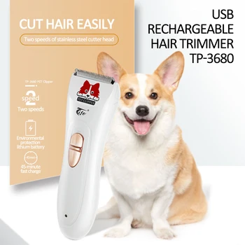 

Rechargeable baby Cat Dog Grooming Trimmer Clipper Pet Electric Shaver Grooming Haircut Machine Electric Shaver