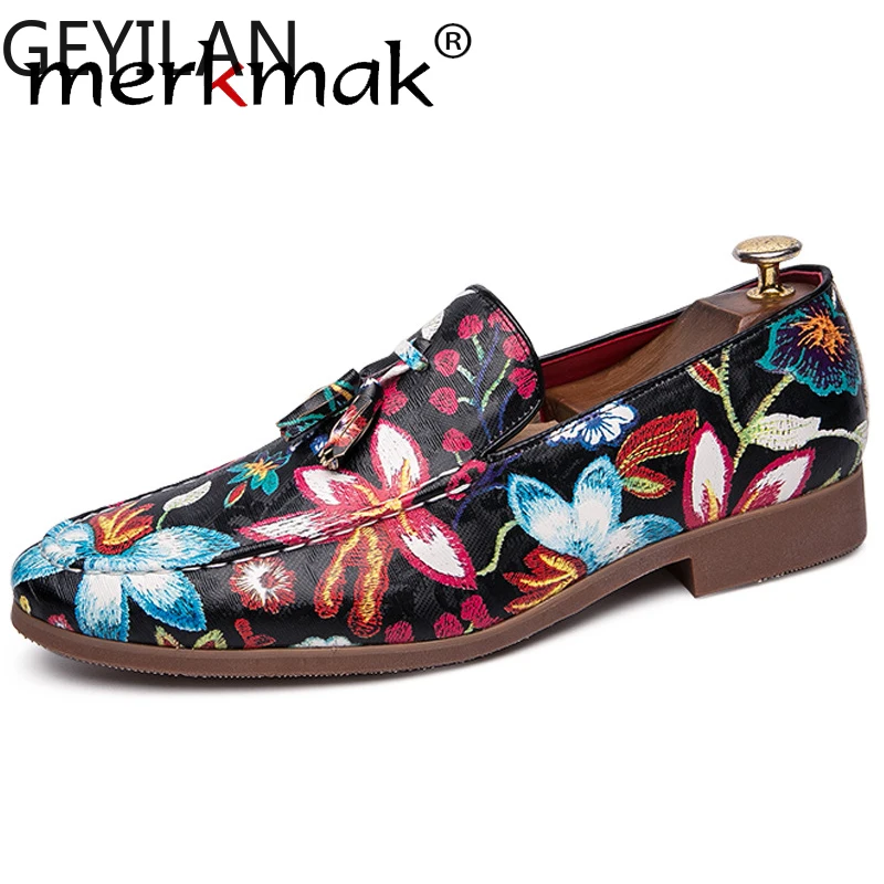 

2019 England set foot men's pointed shoes Korean version large size man shoes shoes barber fashion men casual shoes