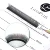 LASHPLUS YY Shape Black 6 линий готовые веера Наращивание Ресниц Два Кончика Ресниц Высокое Качество Ресниц