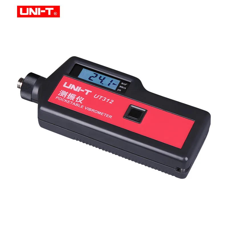UNI-T UT312 Сплит-Тип Виброметр цифровой тестер вибрации Ускорение Скорость смещение мера 2 к счетчик ЖК-дисплей
