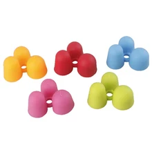 4 шт., горячая ручка, письменный корректор, вспомогательное устройство для коррекции положения пальцев, инструмент, новинка, 3 пальца, детский держатель для карандашей, силиконовый держатель для карандашей