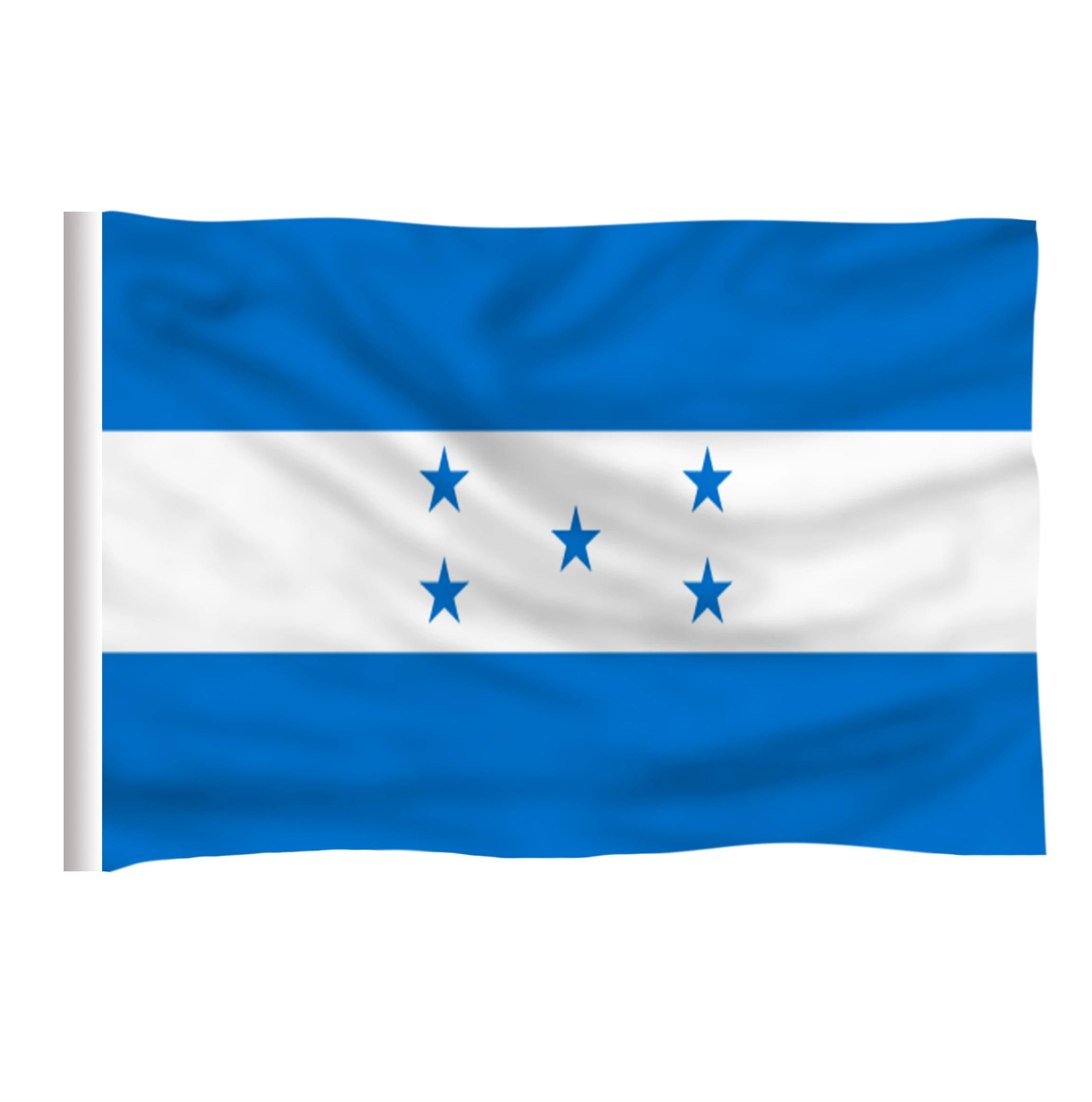 DFLIVE Honduras флаг с принтом из полиэфира 3x5 футов, 90x150 см, Национальный Баннер Honduras HN