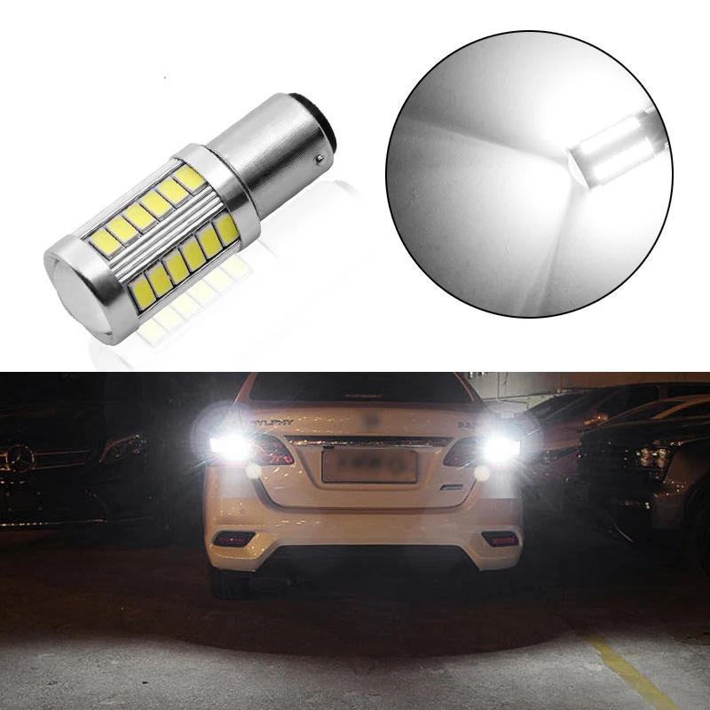 1157 P21/5 W BAY15D супер яркий 33 SMD 5630 5730 светодиодный Автомобильные стоп-сигналы Противотуманные фары 21/5w Автомобильные дневные ходовые огни 12V