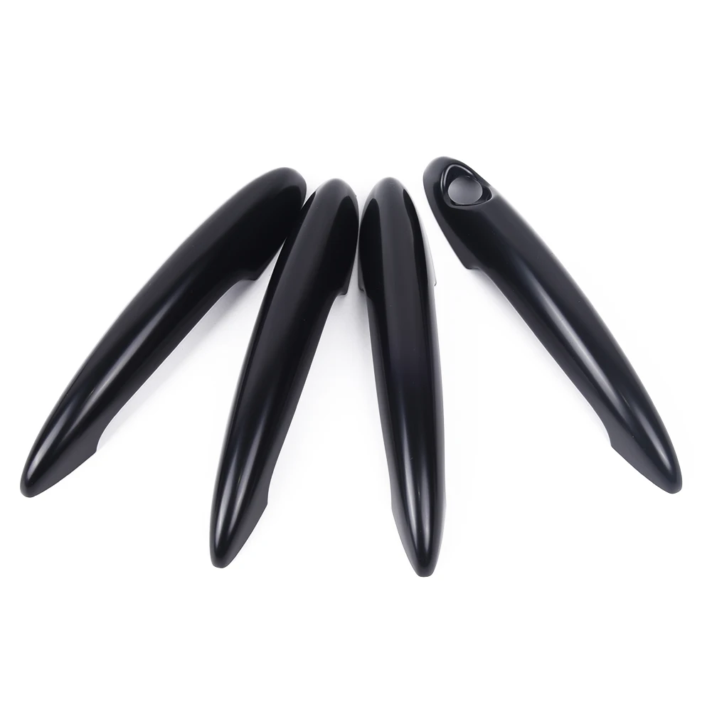 Auto Buitendeur Handgreep Voor MINI R60 Voor COUNTRYMAN Voor Cooper S 2011-2016 4 Stuks Glanzend Zwarte Autodeurgreephoezen, Beschermende Bekleding Buiten Deurklink(Carbon Fiber