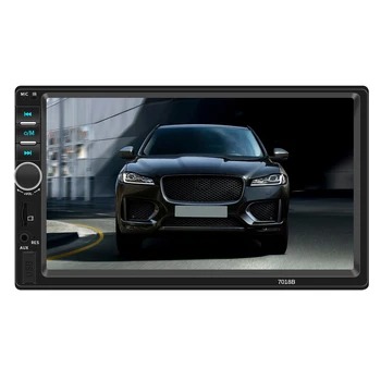 

SWM 7018B 2 DIN Car Stereo Bluetooth AUX USB TF FM Radio In Dash Head Unit