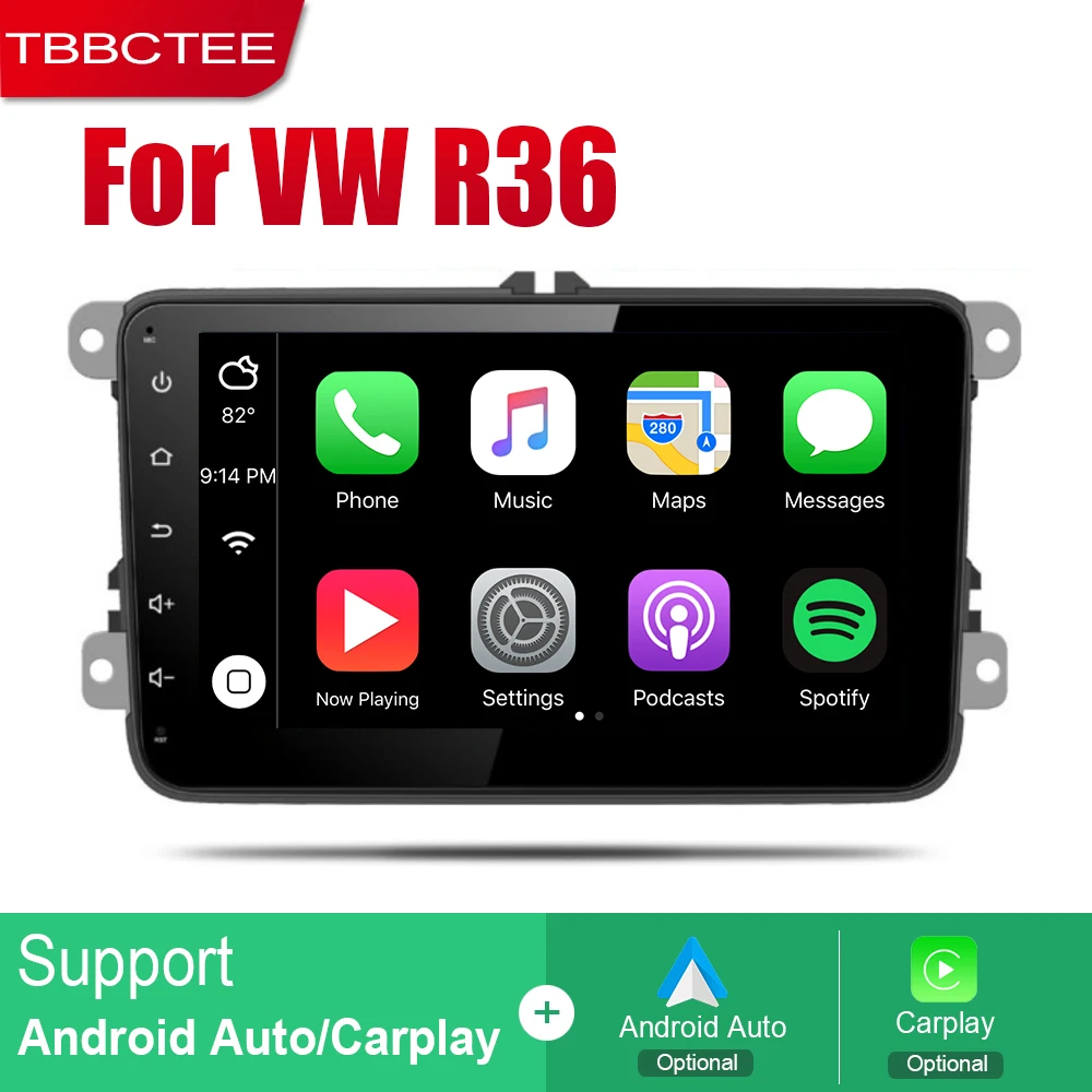 TBBCTEE Авто Радио 2 Din Android Автомобильный плеер для Volkswagen VW R36 2010~ 2013 gps Навигация BT Wifi карта мультимедийная система стерео