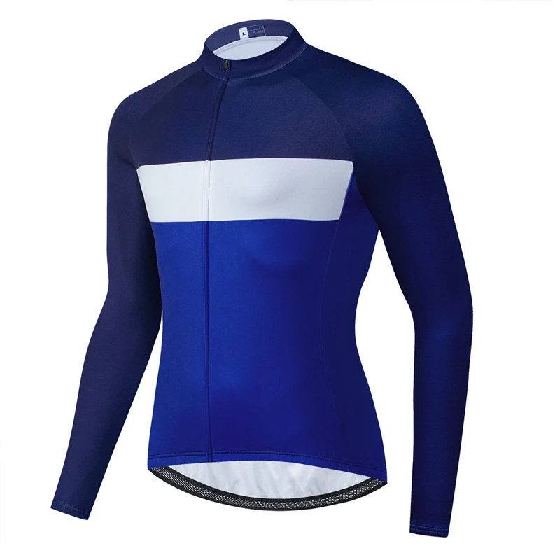 Светоотражающая термальная флисовая велосипедная Джерси унисекс Pro Team Skull MTB куртка Зимние циклы ветрозащитное Велосипедное пальто Одежда для спуска - Цвет: Blue