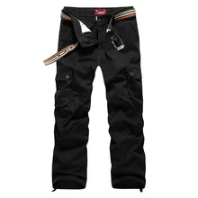 Популярные красивые мужские брюки для мужчин, военные прямые брюки, повседневные хлопковые камуфляжные длинные штаны размера плюс 29-52