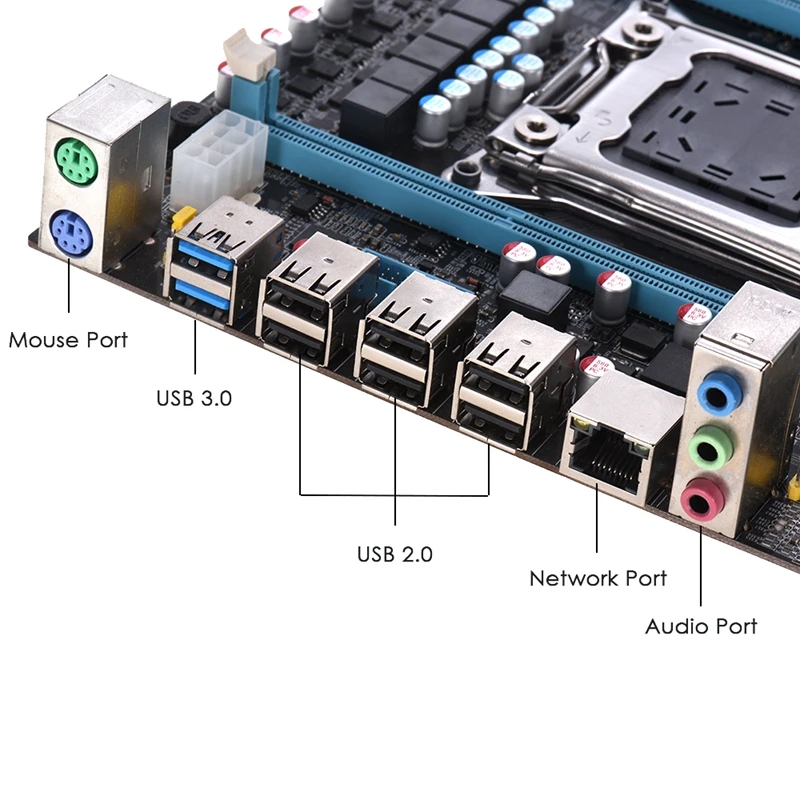 E5 3.3C материнская плата Lga 2011X79 Lga2011 сокет материнской платы Серверная регистровая
