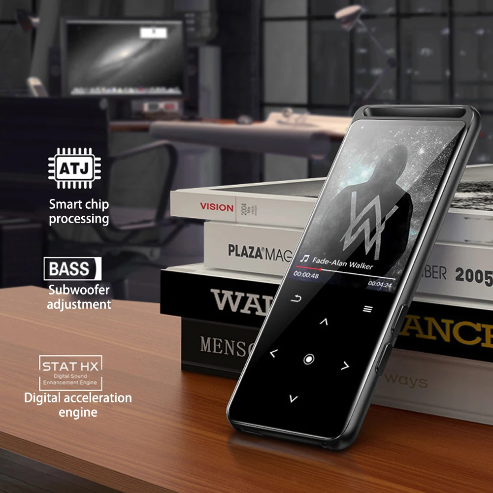 M6 MP3-плеер с Bluetooth Сенсорный экран и встроенный 16G HiFi портативный Walkman с радио/FM/запись электронная книга mp3-плеер