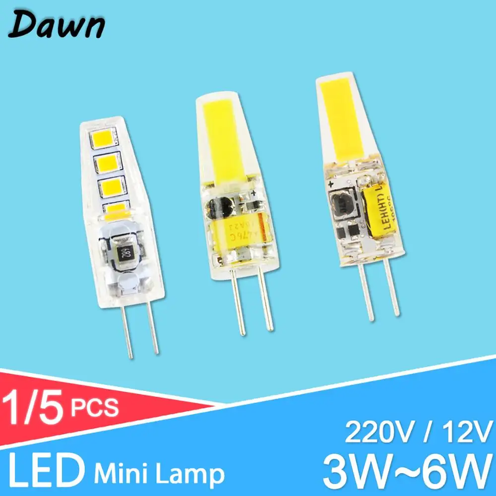 GreenEye  LED G9 G4 Lamp bulb AC/DC 12V 220V 3W 6W 10W COB SMD LED G4 G9 Dimmable Lamp replace Halogen Spotlight Chandelier