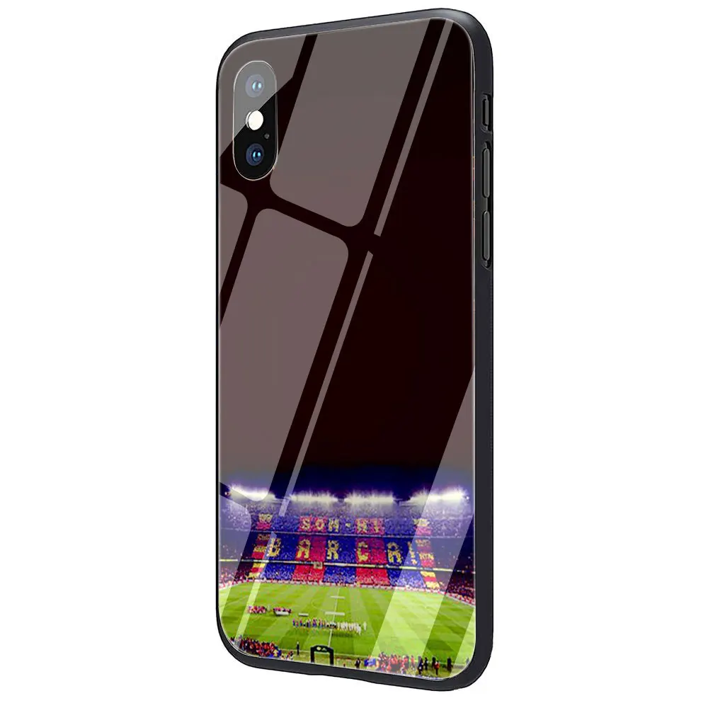 EWAU Барселона, Испания Estadio Camp закаленное стекло чехол для телефона iPhone 11 Pro 6 6S Plus 7 8 Plus X XS XR XS Max - Цвет: G9