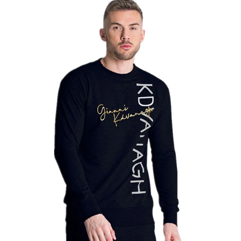 

New Man O-neck Long-sleeved T-shirt Camisa Masculina Men Personality Casual T-shirt Slim Fit T-shirt Spring New Fashion Tops