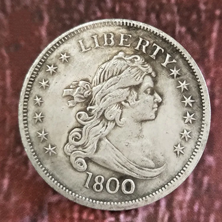 2 шт 1800 Liberty американский Орел памятная монета американская монета, не монеты иностранных валют сувенир вечерние подарки