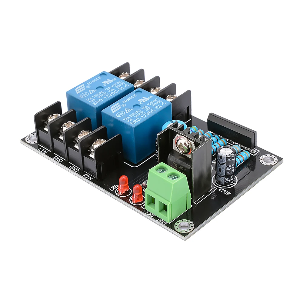 AIYIMA UPC1237 2 0 Защитная плата динамика 300Wx2 для 1875 LM3886 TDA7294 Усилитель мощности